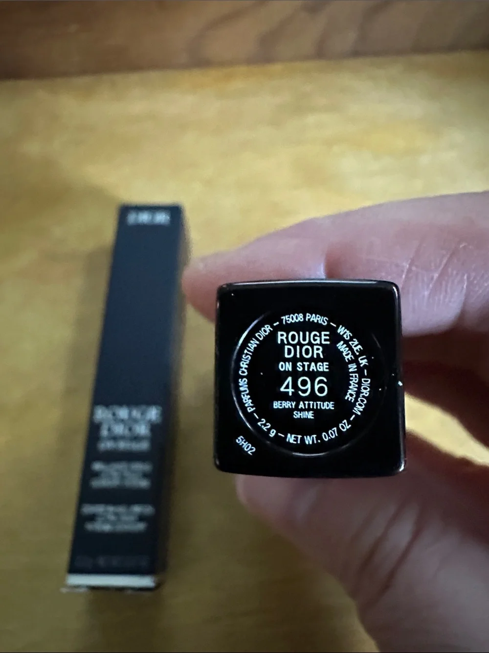 Dior Rouge Dior On Stage Lipstick — Berry Attitude Shine